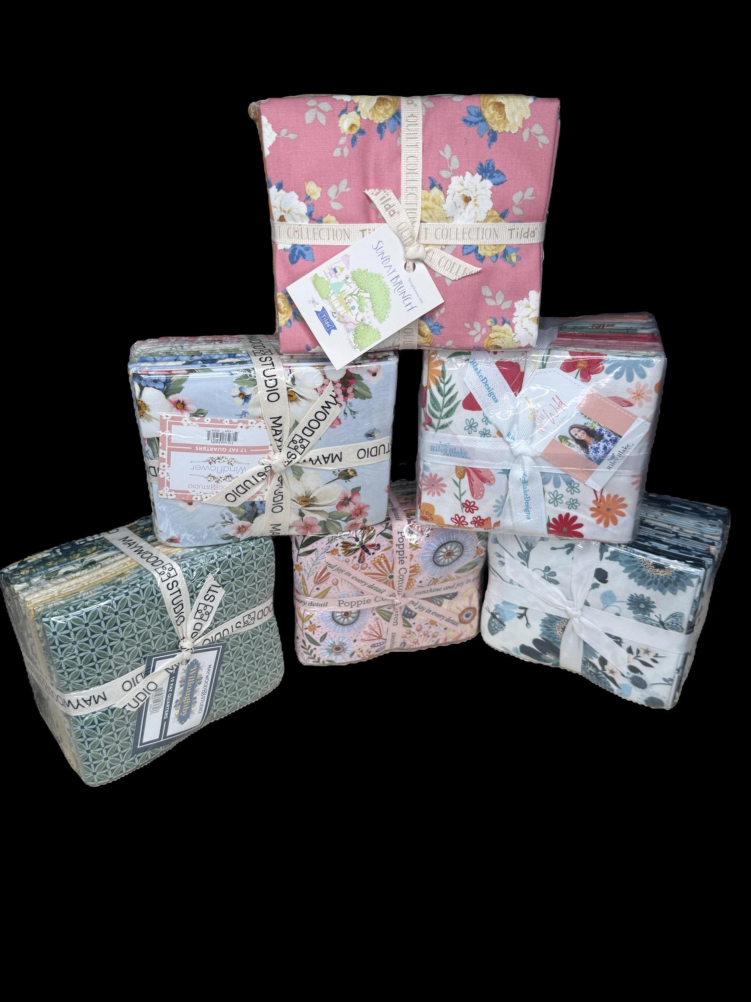 Fat Quarter Bundles...Ready to Add a Splash of Color to Your Next Creation!