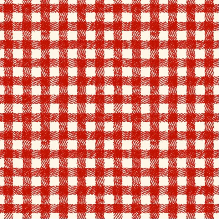 Woven Red Check from Homemade Holidays by Kris Lammers for Maywood Studio