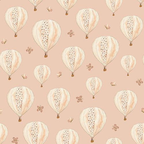 You Are My Sunshine 1471 β Hot Air Balloons & Butterflies by Dawn Rosengren for Henry Glass