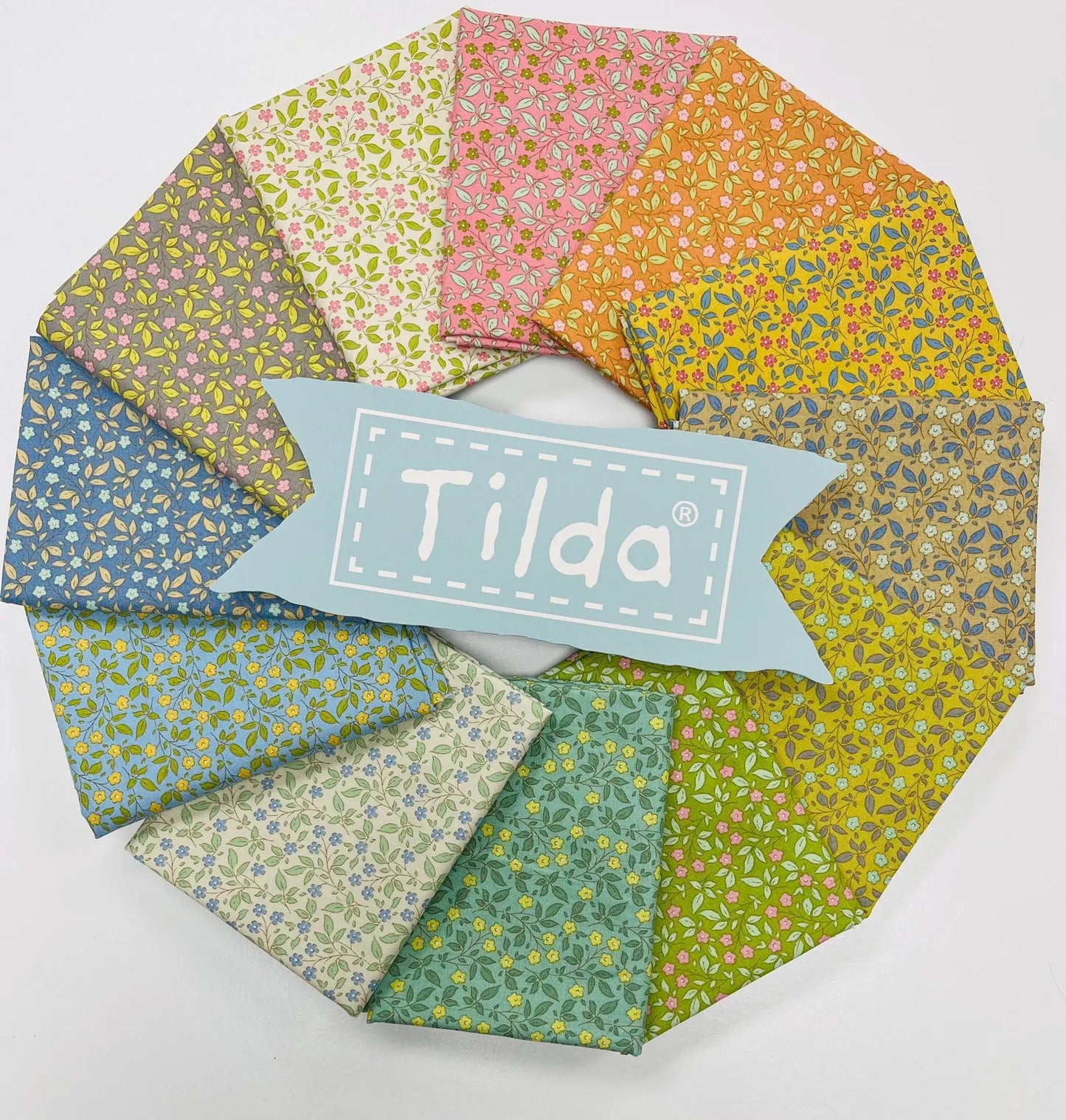 Sunday Brunch – Tipsy Blenders Fat Quarter Bundle By Tone Finnanger for Tilda Fabrics