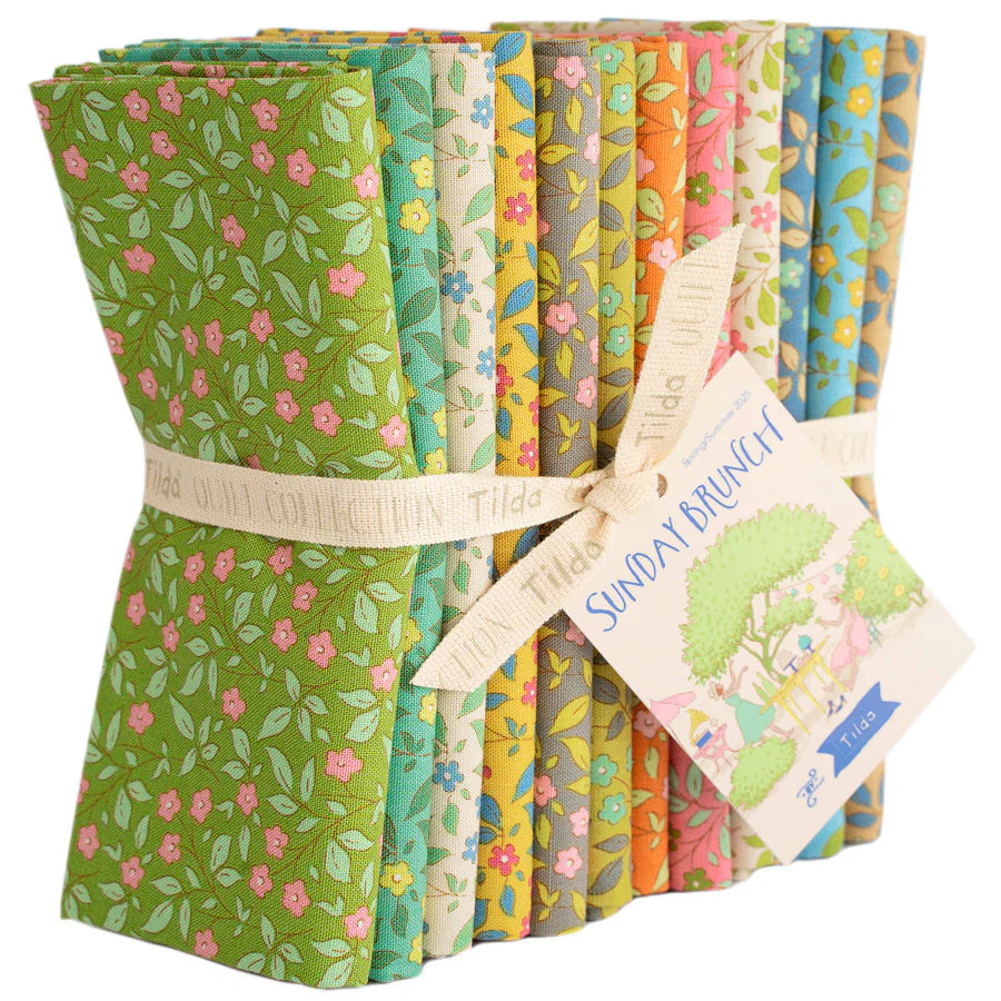 Sunday Brunch – Tipsy Blenders Fat Quarter Bundle By Tone Finnanger for Tilda Fabrics