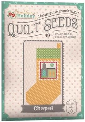 Home Town Holiday Quilt Seeds 6 Pattern Set by Lori Holt of Bee in my Bonnet