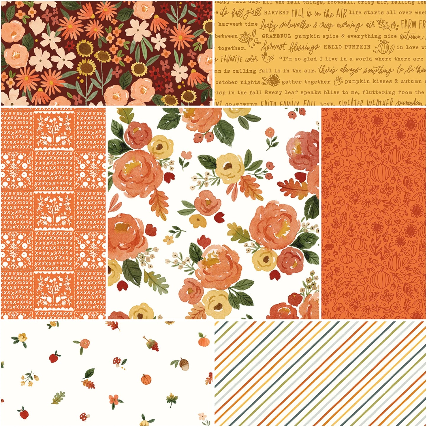 Happy Fall Days by Kelsey Carlson for Riley Blake Designs