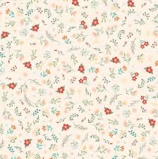 Mushroom Bloom 5-Inch Squares by Jill & Rani for Poppie Cotton