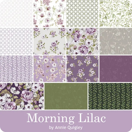 Morning Lilac 2.5" Strip Roll by Annie Quigley for Camelot Fabrics