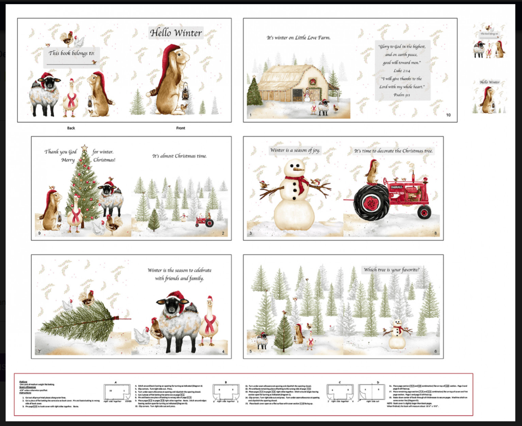 Hello Winter – Little Readers 5 by Dawn Rosengren for Henry Glass