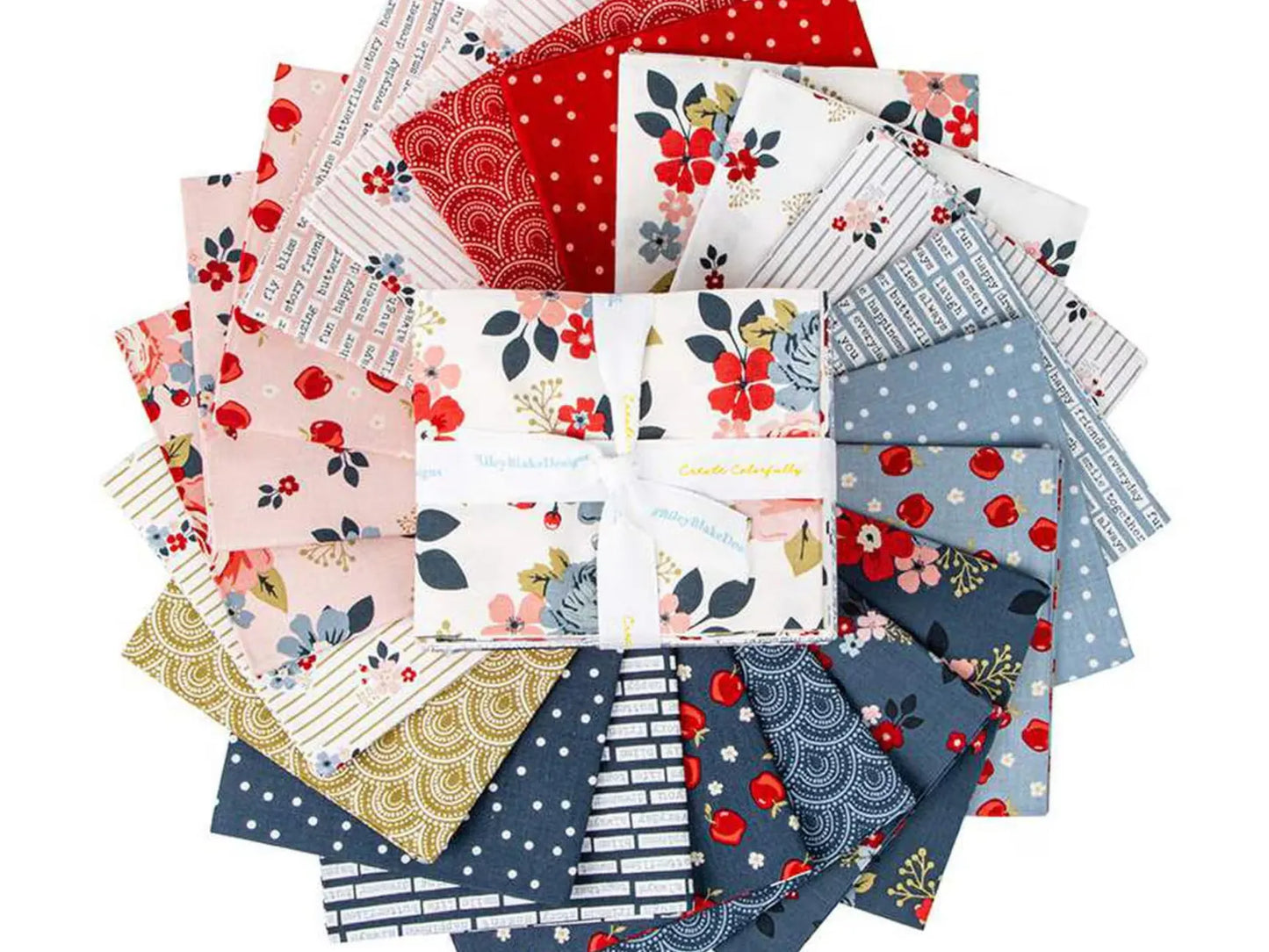 Vintage Charm Fat Quarter Bundle by Dani Mogstad for Riley Blake
