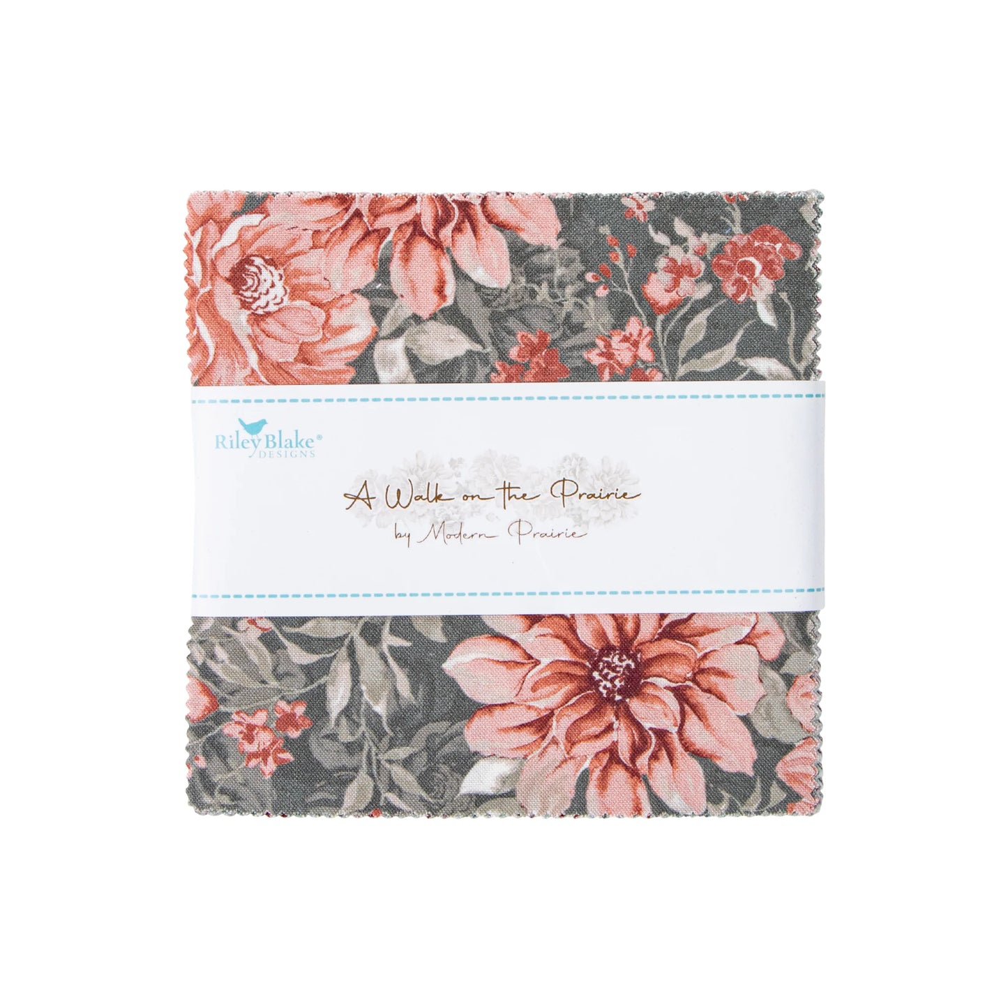 A Walk on the Prairie 5" Charm Pack by Modern Prairie For Riley Blake