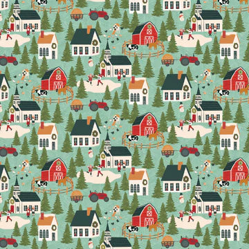 Prairie Christmas Jelly Roll by Amanda Cocoron for Poppie Cotton