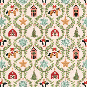 Prairie Christmas Jelly Roll by Amanda Cocoron for Poppie Cotton