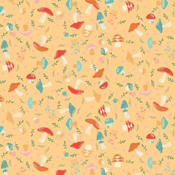 Mushroom Blooms Fat Quarter Bundle by Jill & Rani for Poppie Cotton