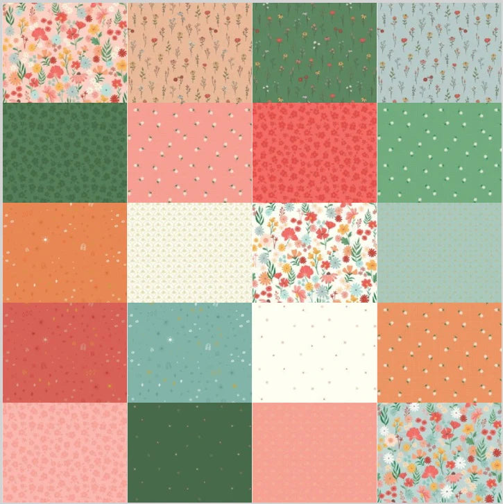 Stay Wild Fat Quarter Bundle by Amanda Niederhauser for Riley Blake