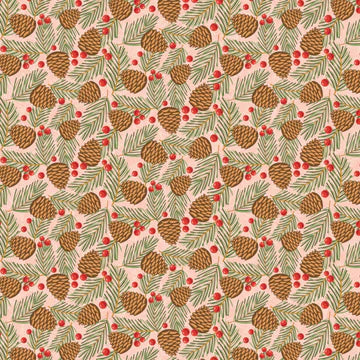 Prairie Christmas Jelly Roll by Amanda Cocoron for Poppie Cotton