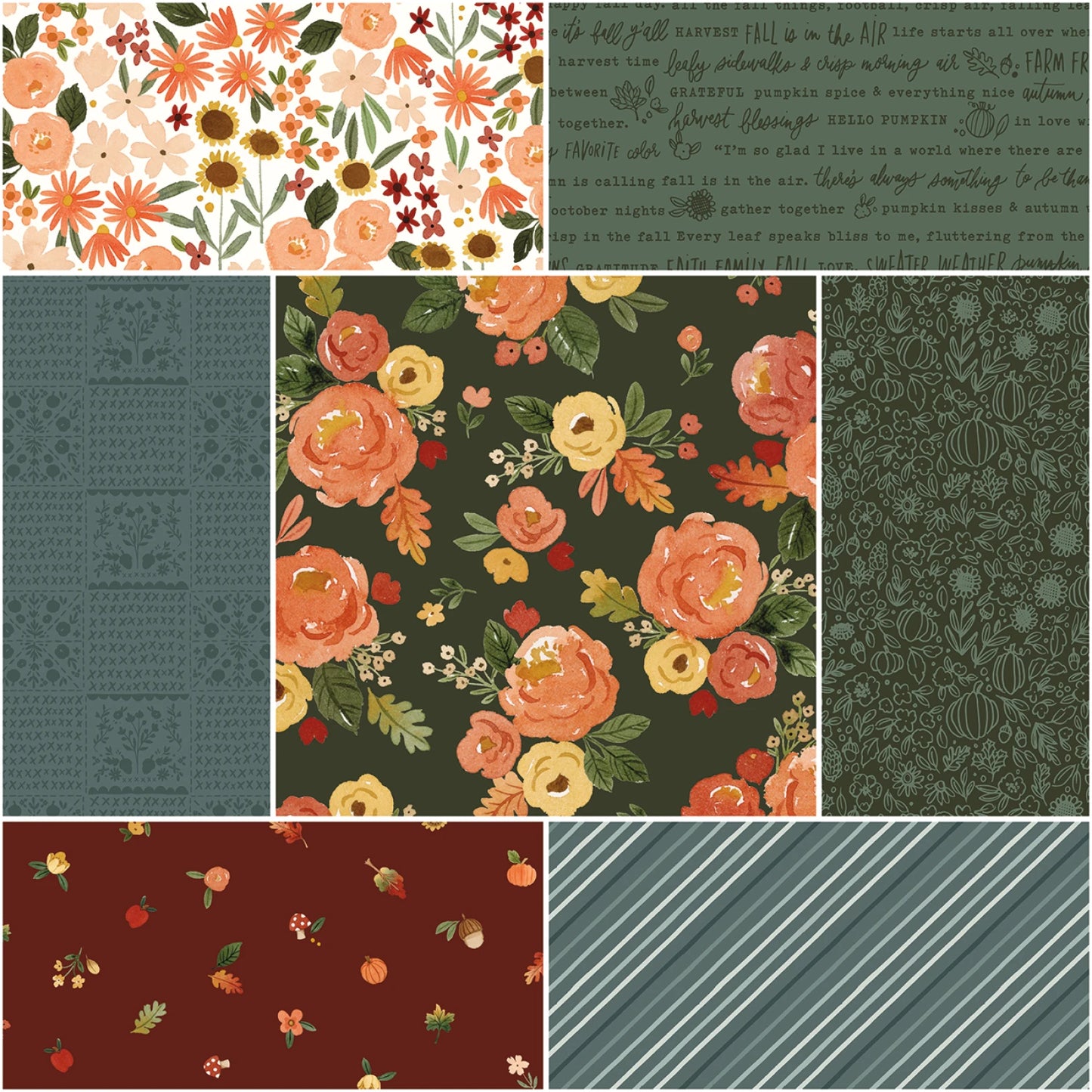 Happy Fall Days by Kelsey Carlson for Riley Blake Designs