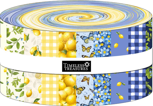 Limoncello 2.5 Inch Jelly Roll  from Timeless Treasures