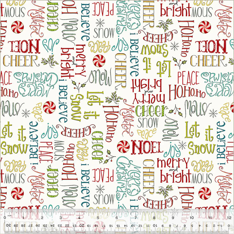 A Very Terri Christmas – Fat Quarter Bundle by Terri Degenkolb for Windham Fabrics
