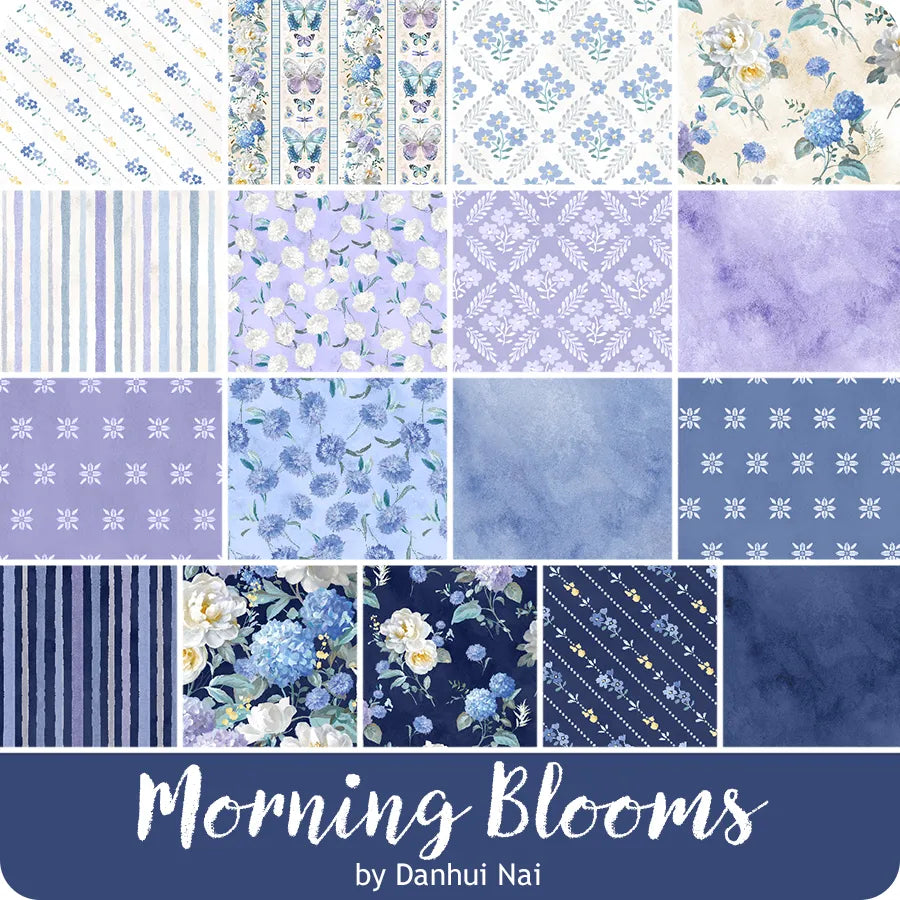 Morning Blooms 5 Karat Crystal Danhui Nai for Wilmington Prints